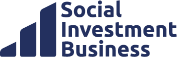 Social Investment Business - transparent navy logo