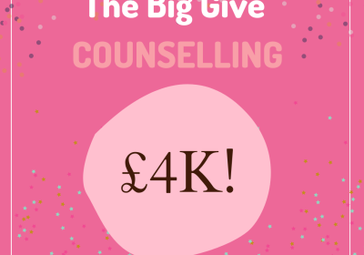 Pink MO counselling service £4K target pic