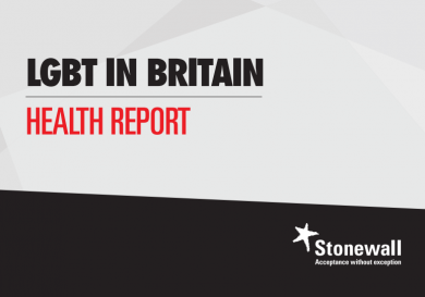 LGBT health report - Stonewall