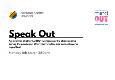 Speak Out event info