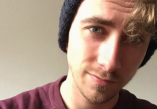 portrait of dylan who quit drinking to raise money for mindout